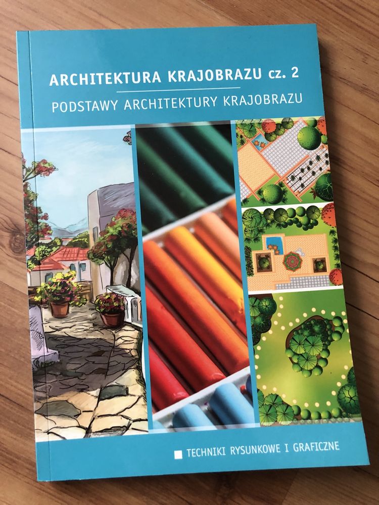 Książki do architektury krajobrazu- szk.średnia