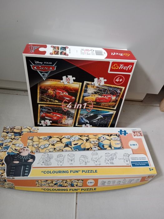 Puzzle Minionki mc Queen