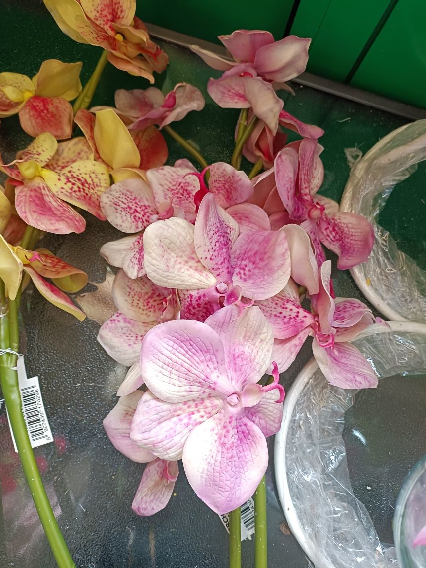 Sztuczny kwiat orchidea