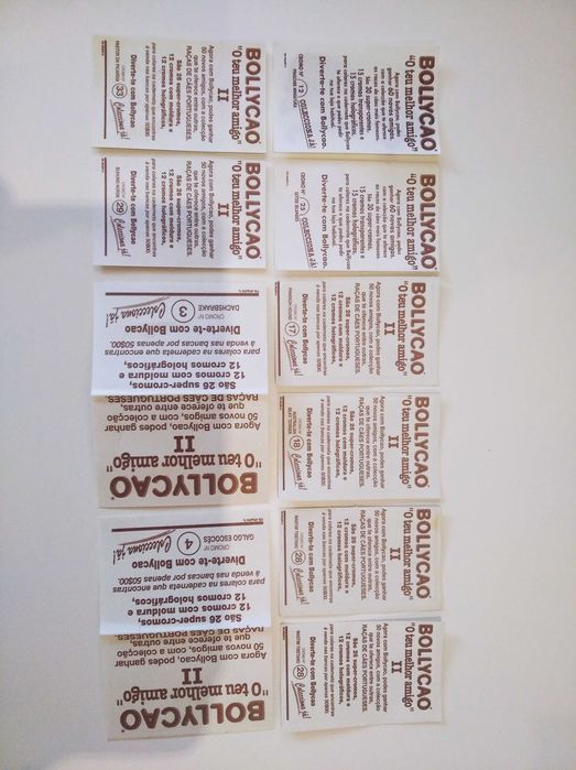 Cromos Bollycao: Tou, O Teu Melhor Amigo, Saca-piadas, Beverly Hills