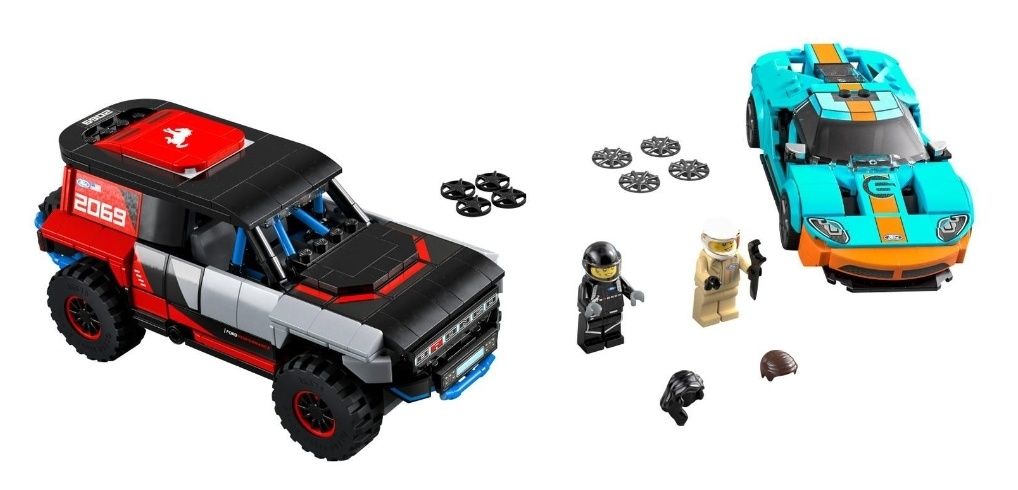 LEGO 76905 Speed Champions - Ford GT Heritage Edition i Bronco R