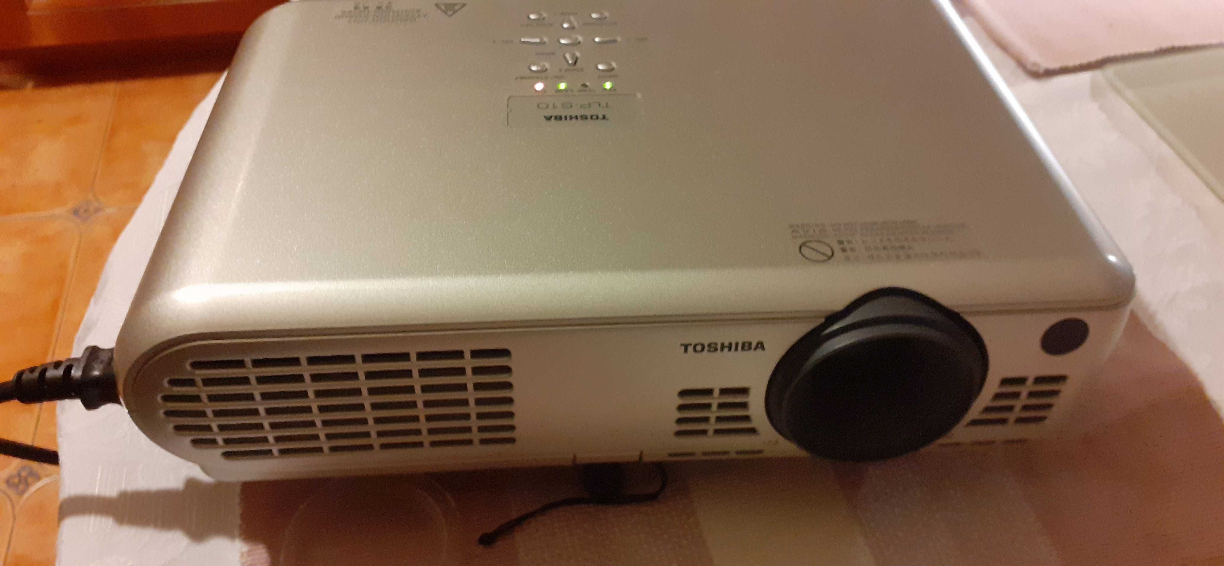 Projektor torba kable Toshiba TLP-S10 sprawny