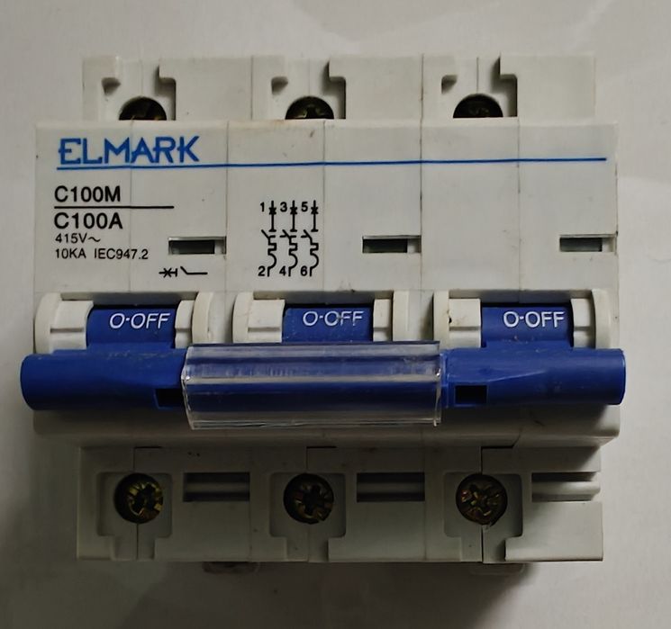 Wyłącznik nadpradowy C100A Elmark
