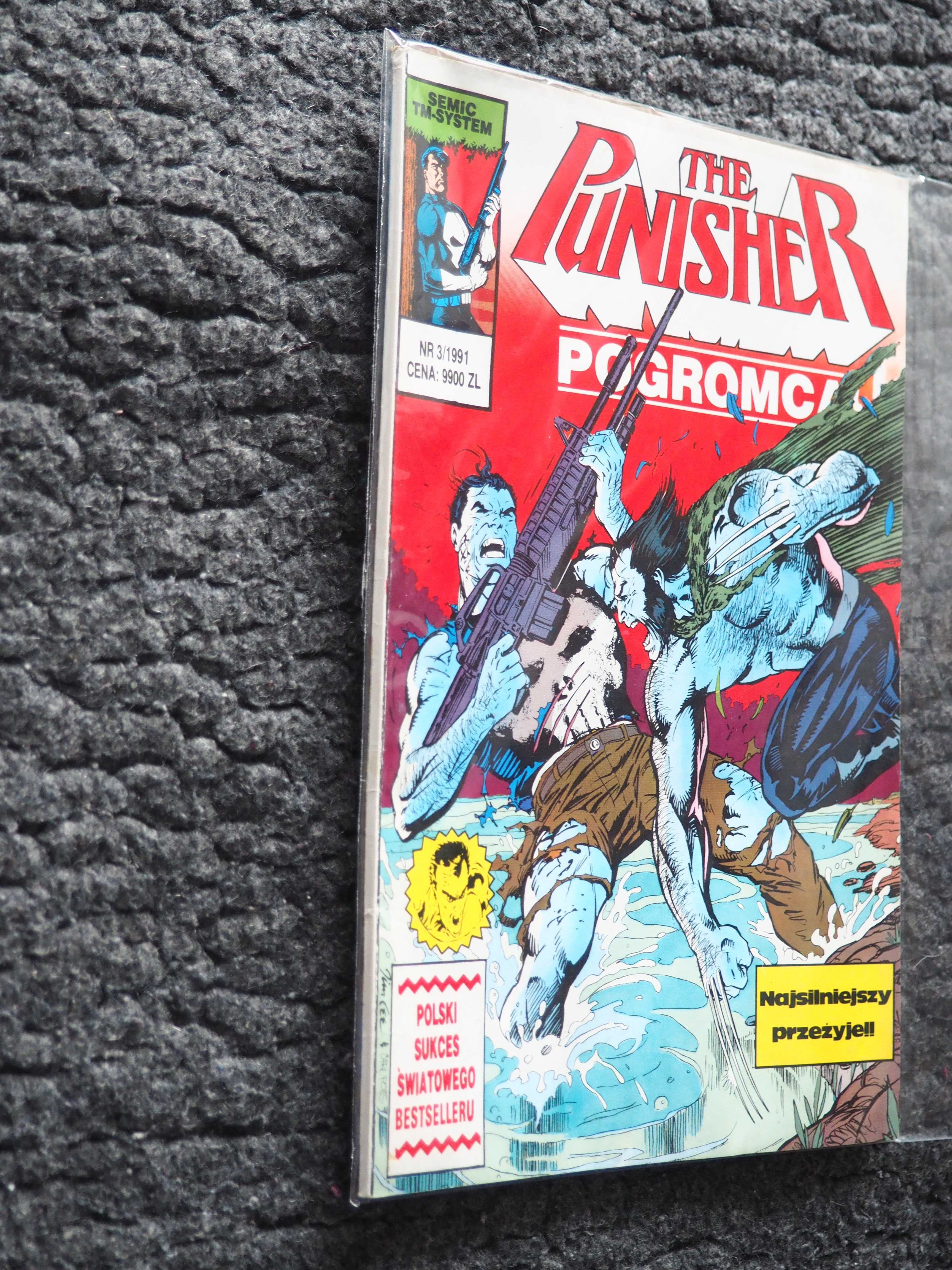 Komiks TM-Semic, The Punisher, 3 1991 stan bdb