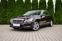 Mercedes-Benz Klasa E 200 CGI, 5G-TRONIC, SalonPL, Niski przebieg, Bezwypadkowy, Serwisowany