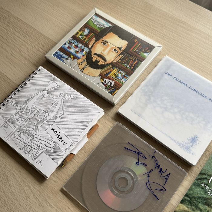 Coleção CDs Noiserv Autografados
