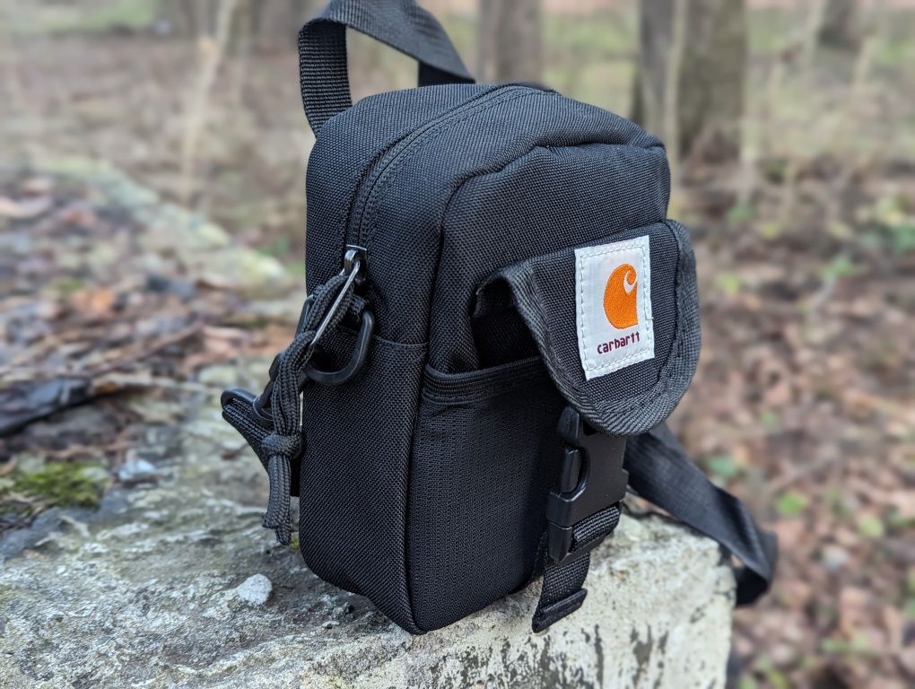 ТОПОВА барсетка •  CARHARTT minibag •  чорна