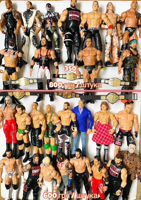 Фигурки рестлер Wwe  рестлинг Marvel игрушка солдатики ufc ps4 xbox