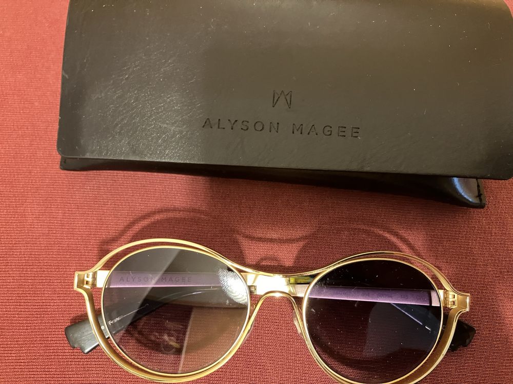 Okulary przeciwsloneczne Alyson Magee, made in France, prezent