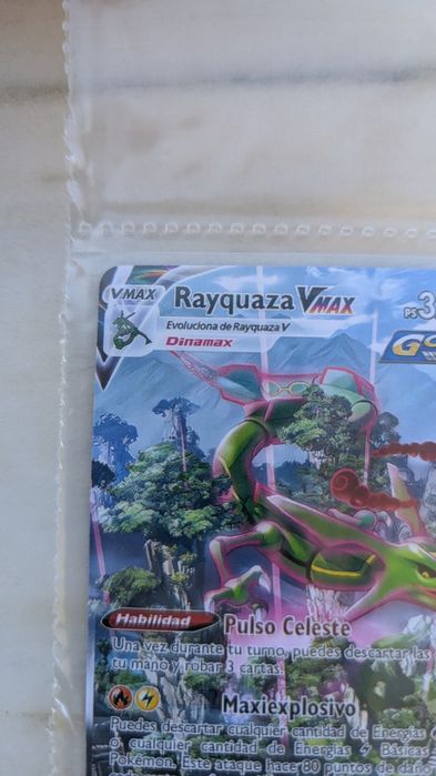 Carta Rayquaza VMAX 218/203 Alternate Art Secret Rare – Evolving Skies