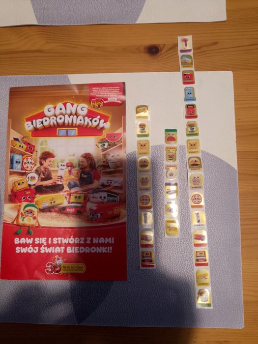 Naklejki Biedronka 30 sztuk