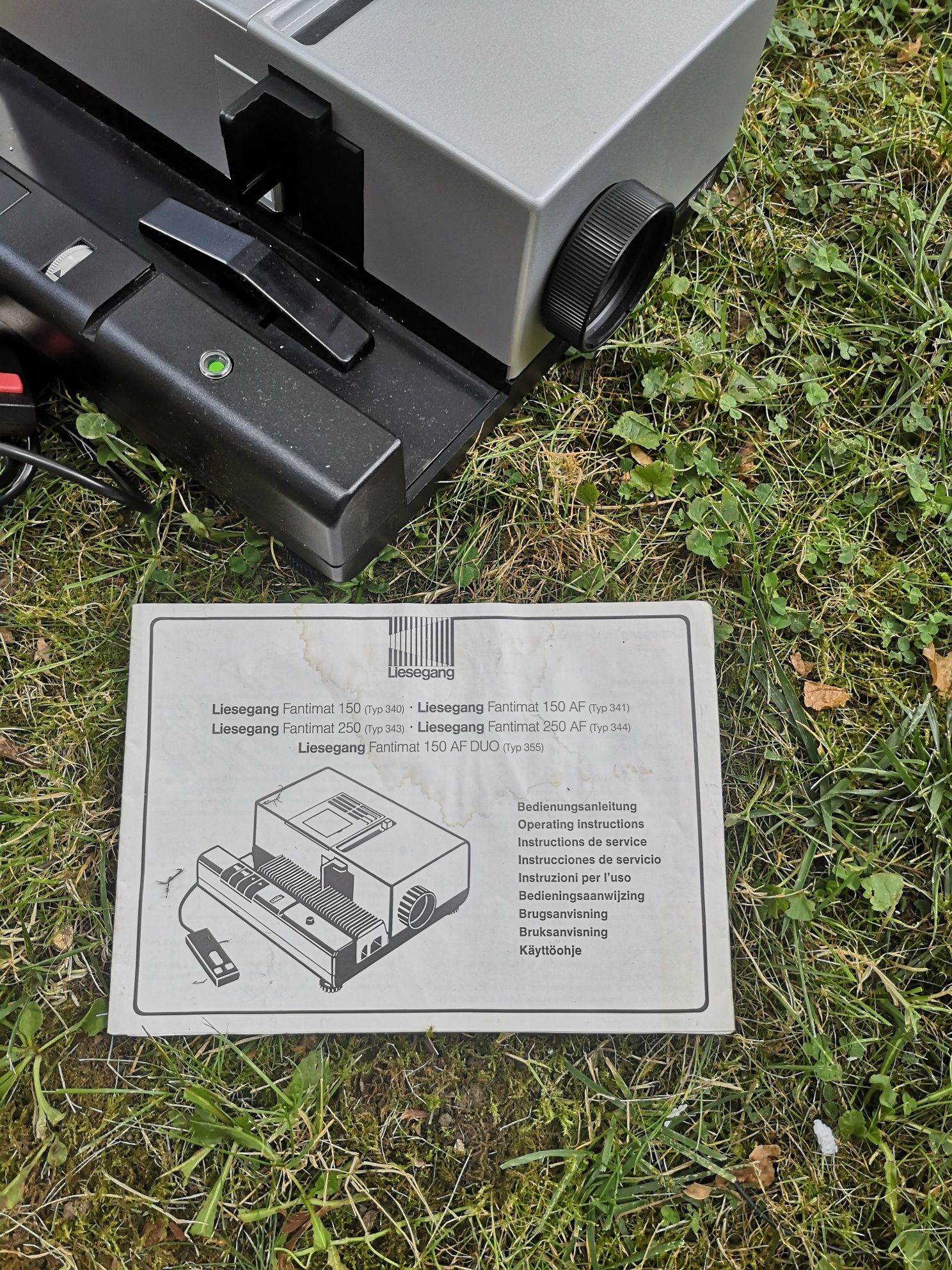 Projektor rzutnik Liesegang 150 AF wyprzedaż garażowa wyświetlacz