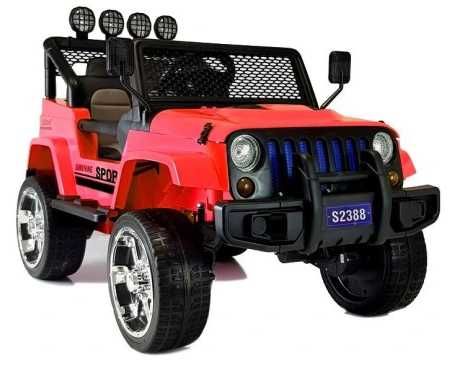Samochód na akumulator DUŻY JEEP DLA DZIECKA 4x4 AUTO!