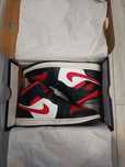 Air Jordan 1 mid Black Fire Red