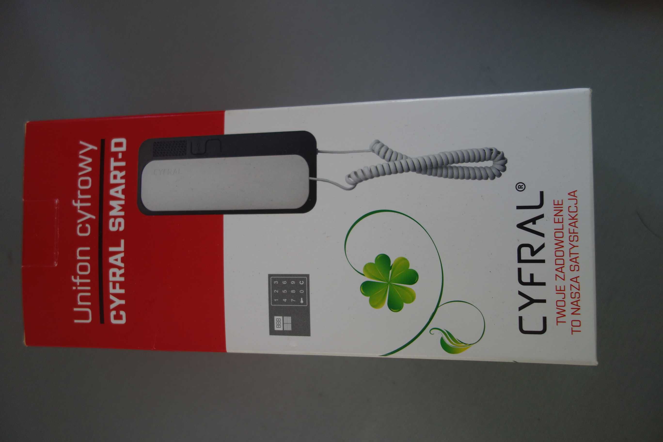 CYFRAL SMART -D unifon cyfrowy domofon nowy w pudełku oryginalnym