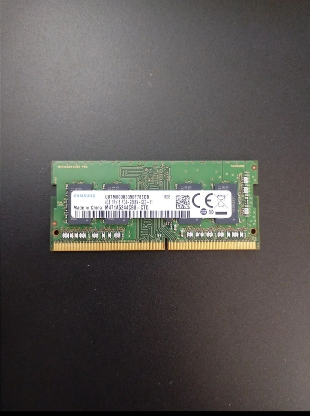 Memória Ram 4Gb DDR4 Samsung