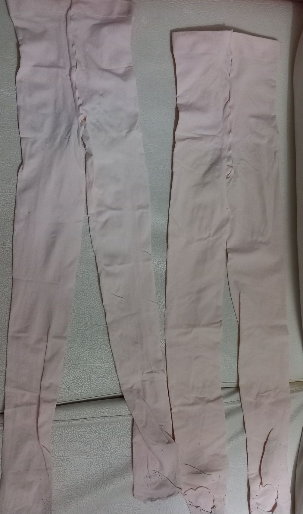 Par de collants para ballet