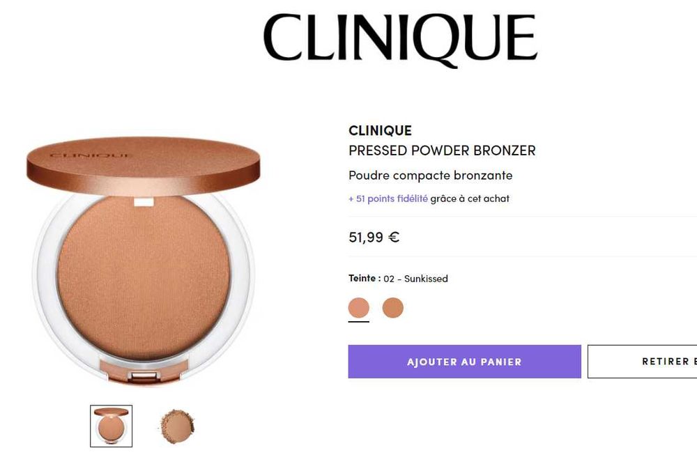 Рум'яна та бронзери від Clinique