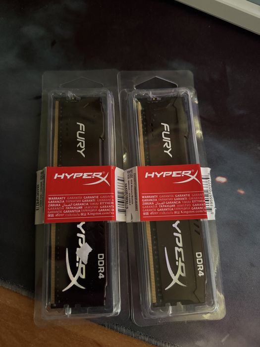 Оперативна памʼять HyperX Fury DDR4 16gb 2x8gb