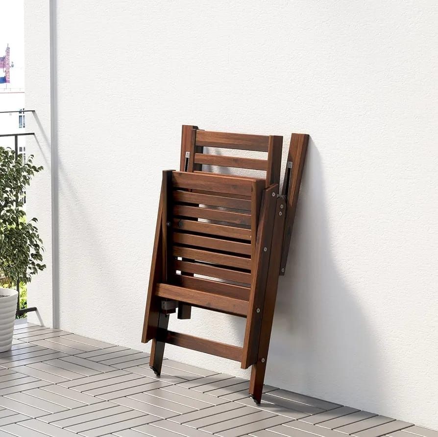 Cadeira reclinável exterior dobrável como nova c/ velatura