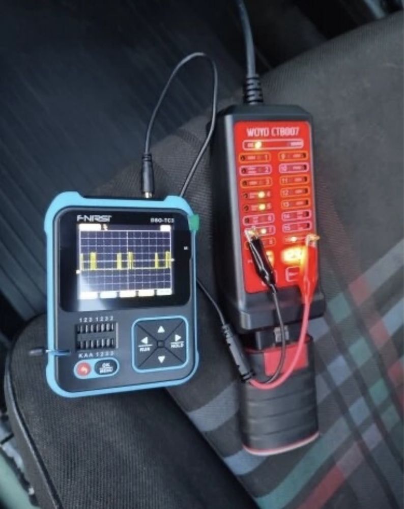 Тестер OBD2 розйома для діагностики автомобіля12 24V CAN