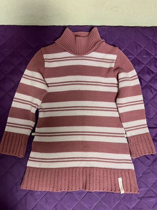 Кофта свитер туника платье для девочки