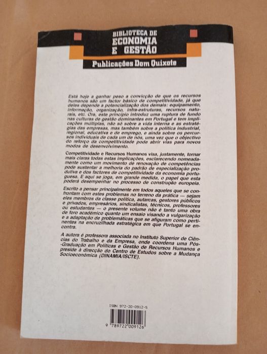 Competitividade e Recursos Humanos