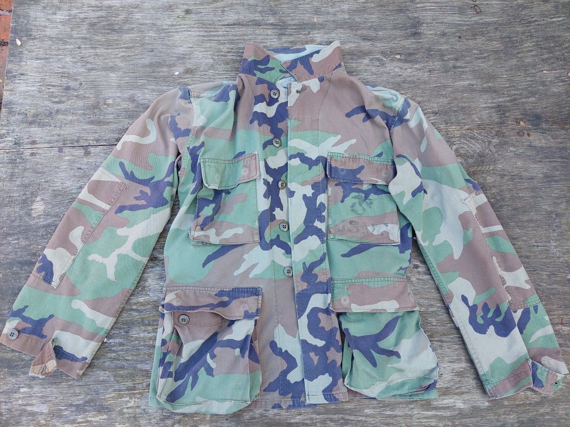 Bluza BDU woodland USMC ega - stary typ S/R