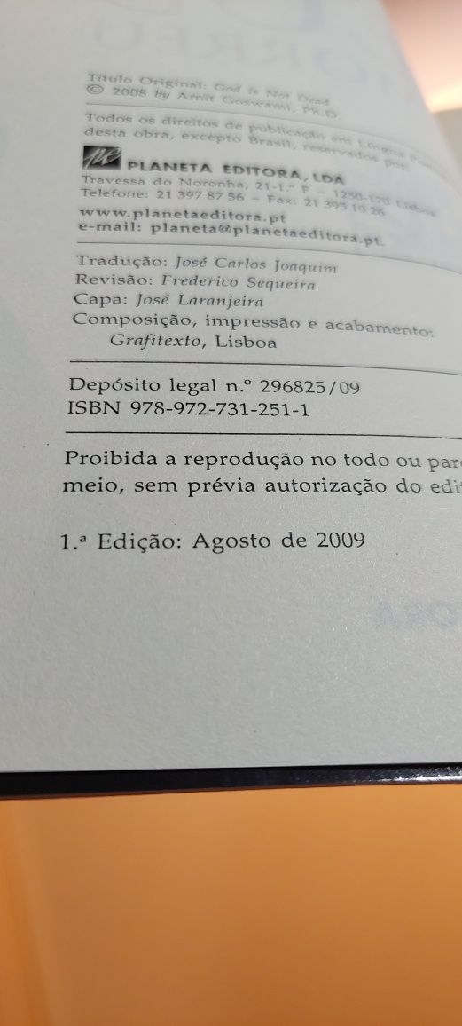 Deus não Morreu - Amit Goswami