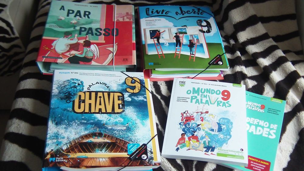 Manuais do professor Português 7,8,9,10.12