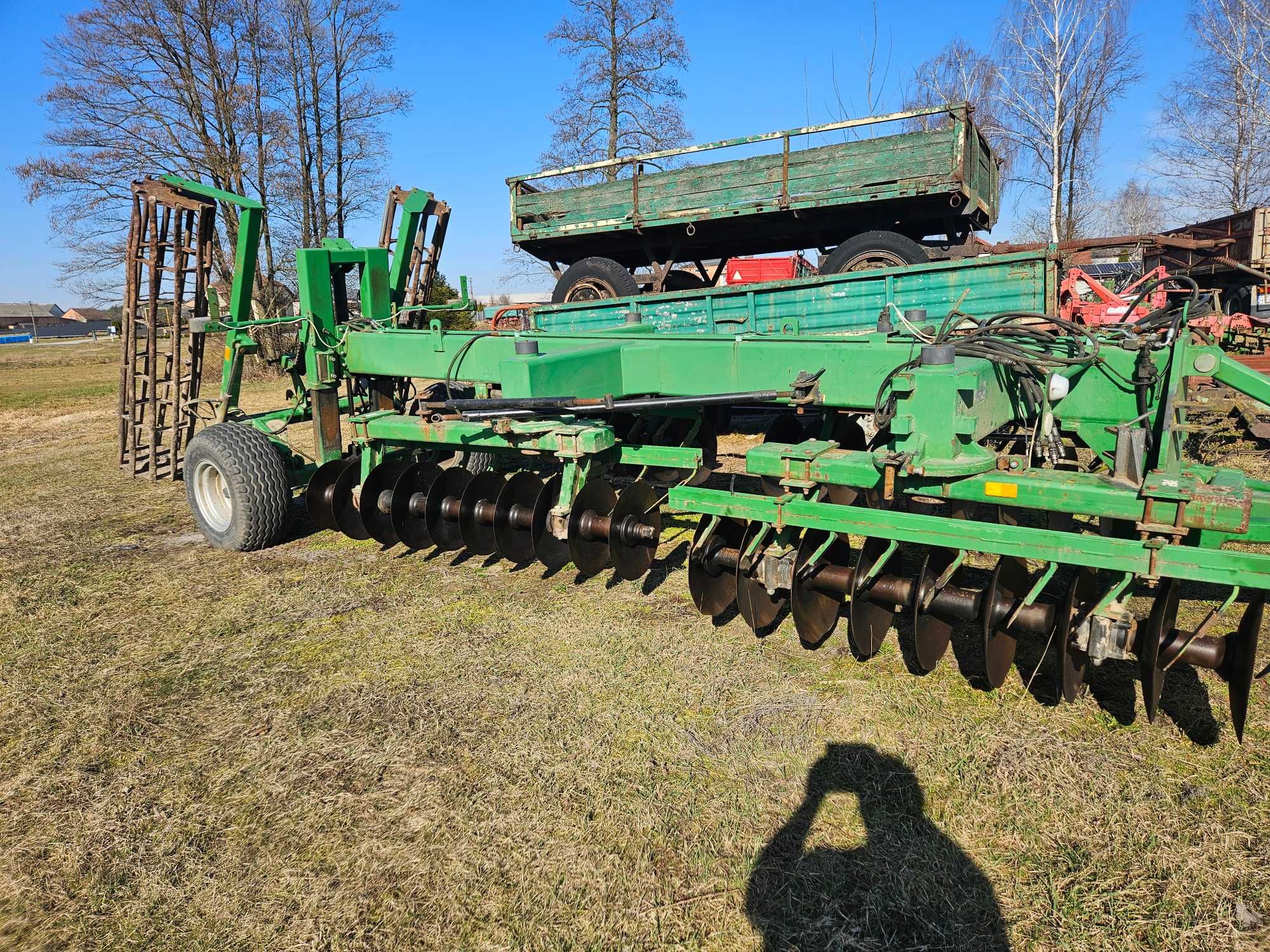 Brona talerzowa,talerzówka 4.5m.,hydraulika,transport Gratis.