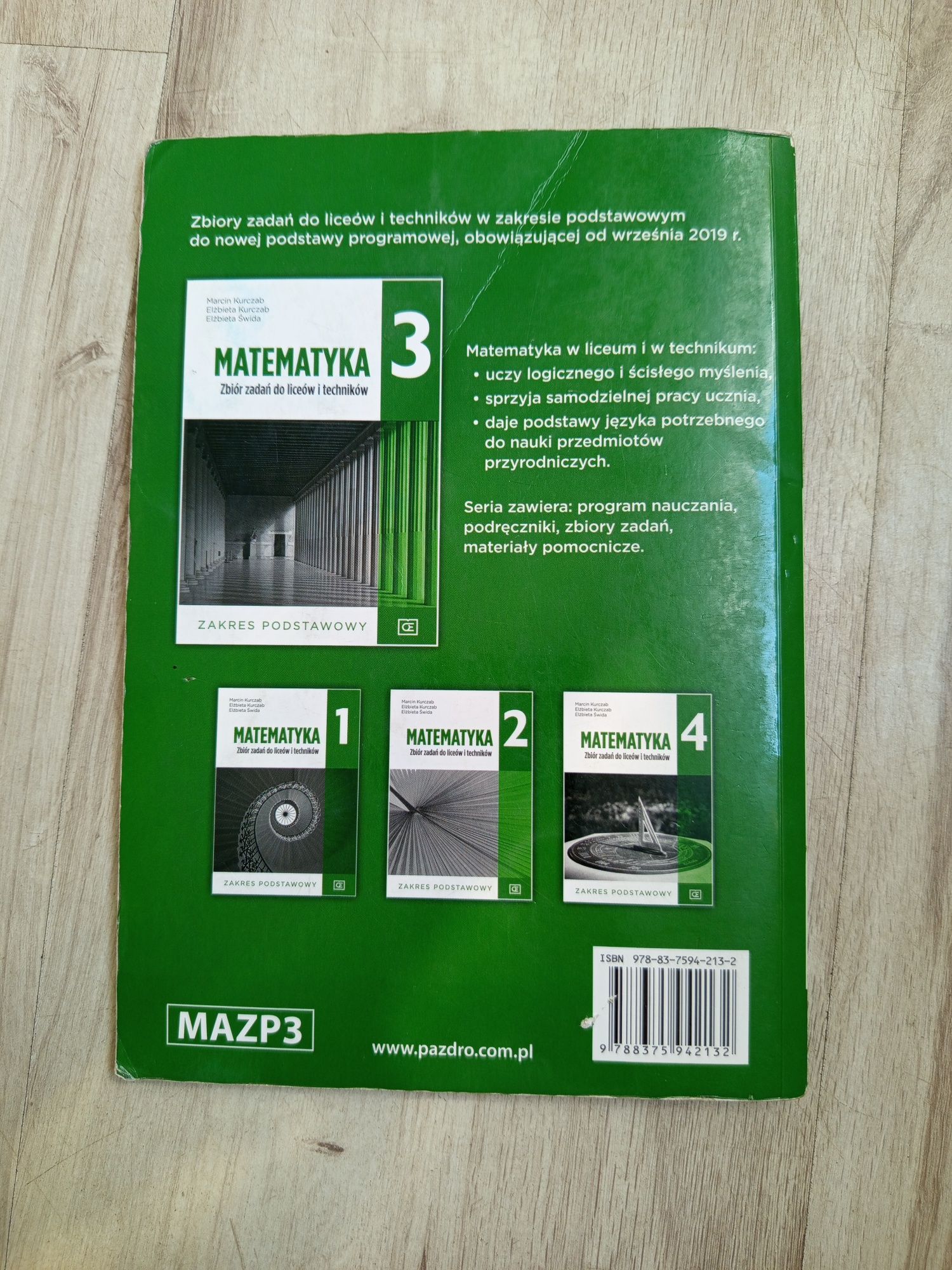 Zbiór zadań matematyka klasa 3
