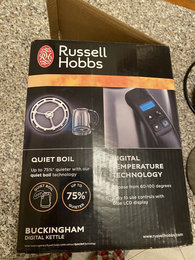 Электрочайник RUSSELL HOBBS Buckinham + Подарок