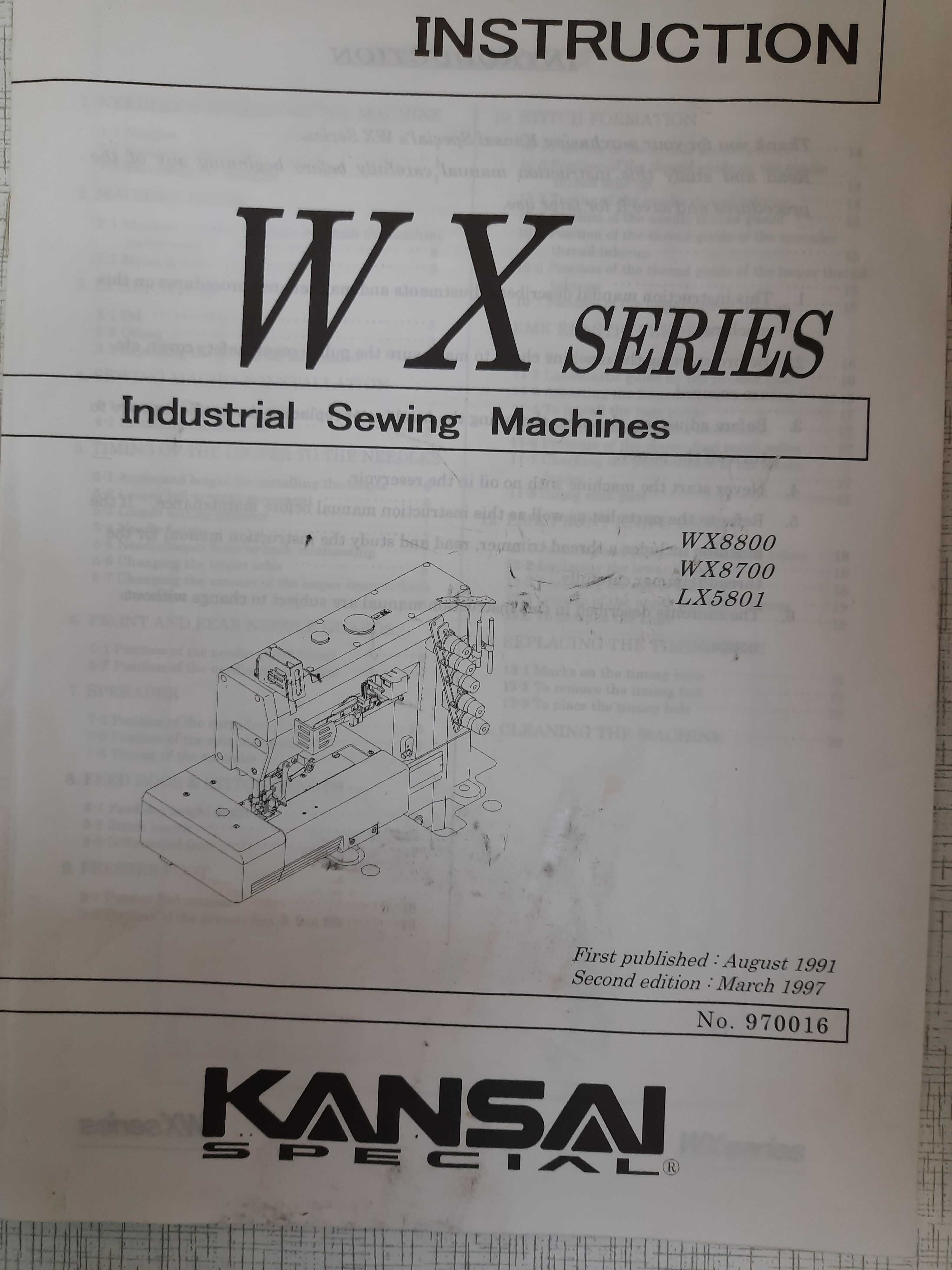 Renderówka Kansai WX8800 silnik 230V