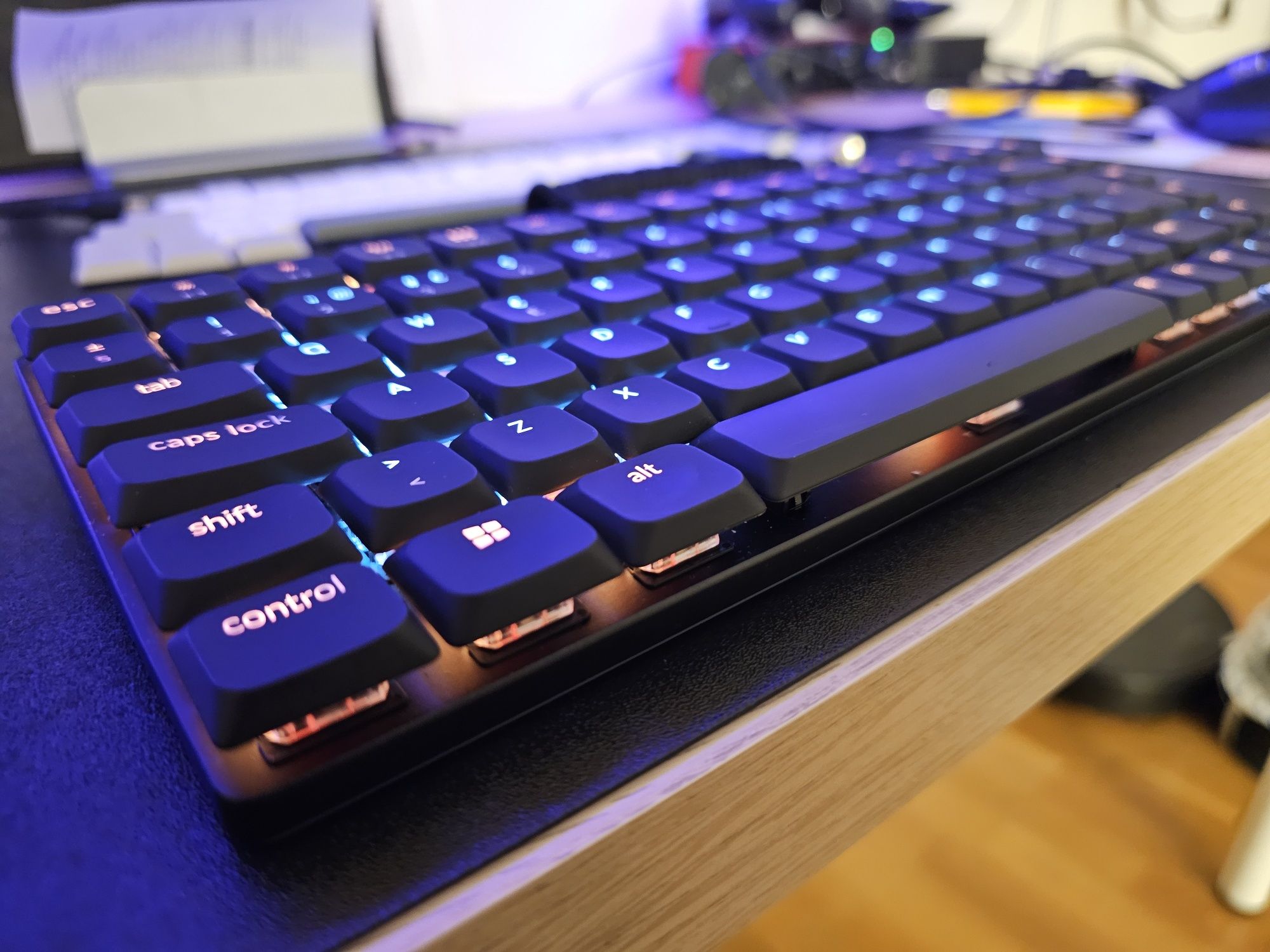 Keychron - ISO PT Low Profile Shine-Through ABS LSA Full Set Keycap Se