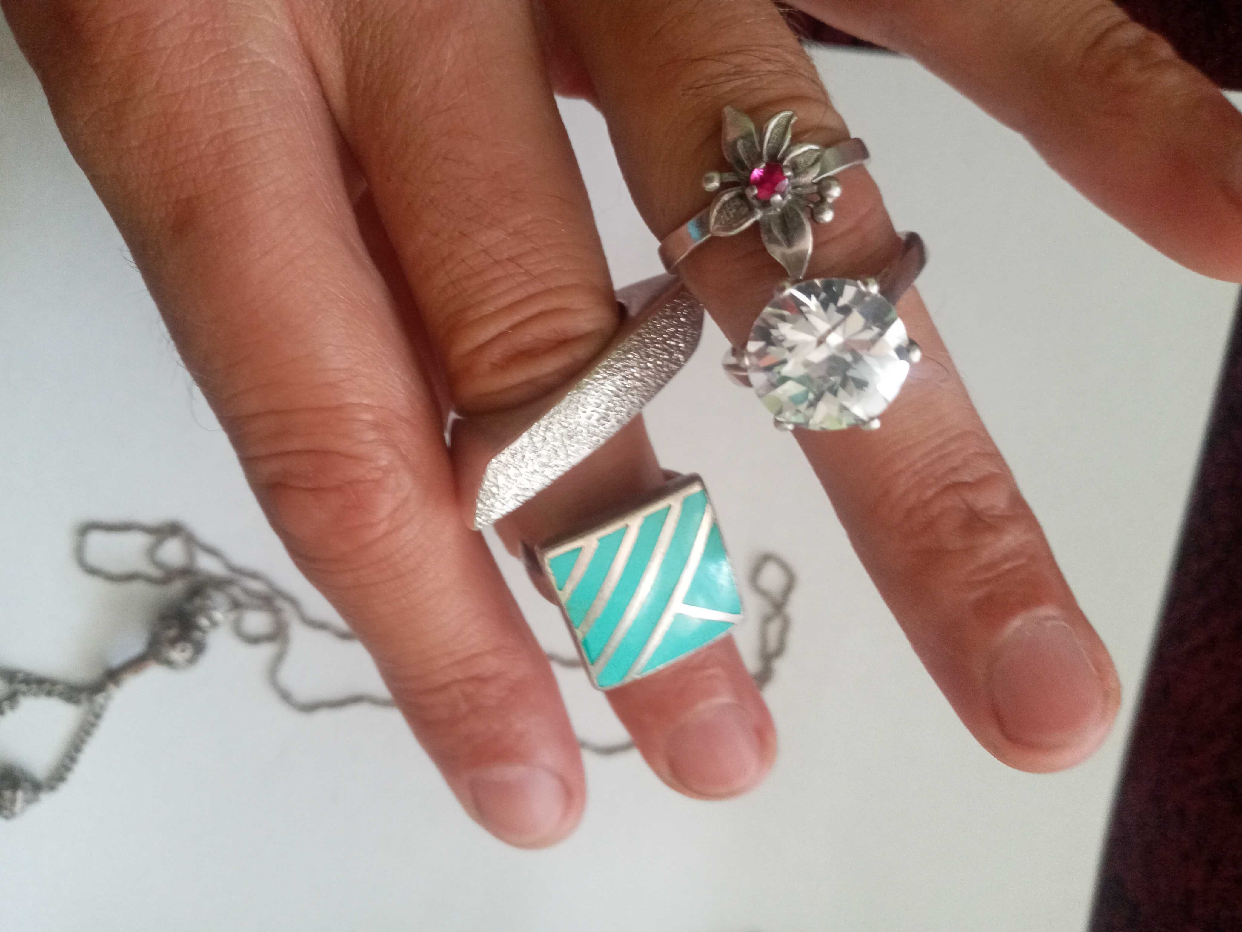 Коллекция серебряное кольцо браслет серьги бирюза малахит рубин жемчуг