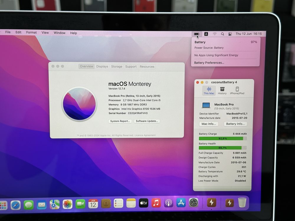 Macbook pro 13 2015