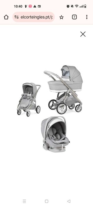 Trio bébécar e base ISOFIX easymaxi
