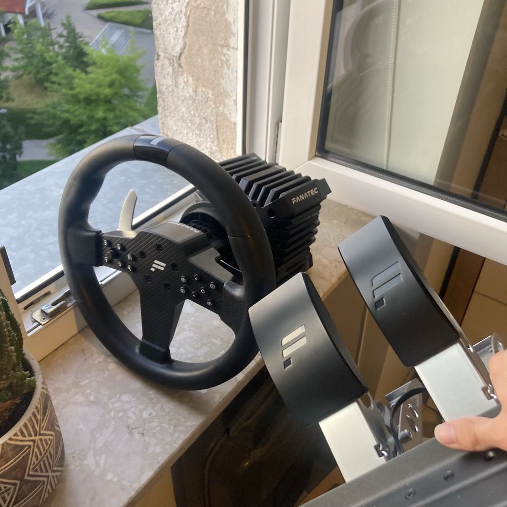 Fanatec CSL DD jak nowy gwarancja 2 lata