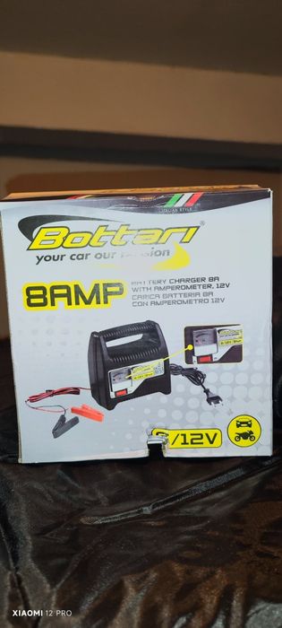 Carregador baterias auto 8amp