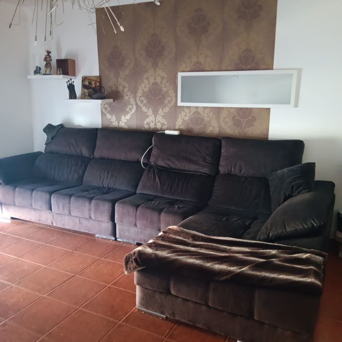 Sofa Grande com Chaise Longue