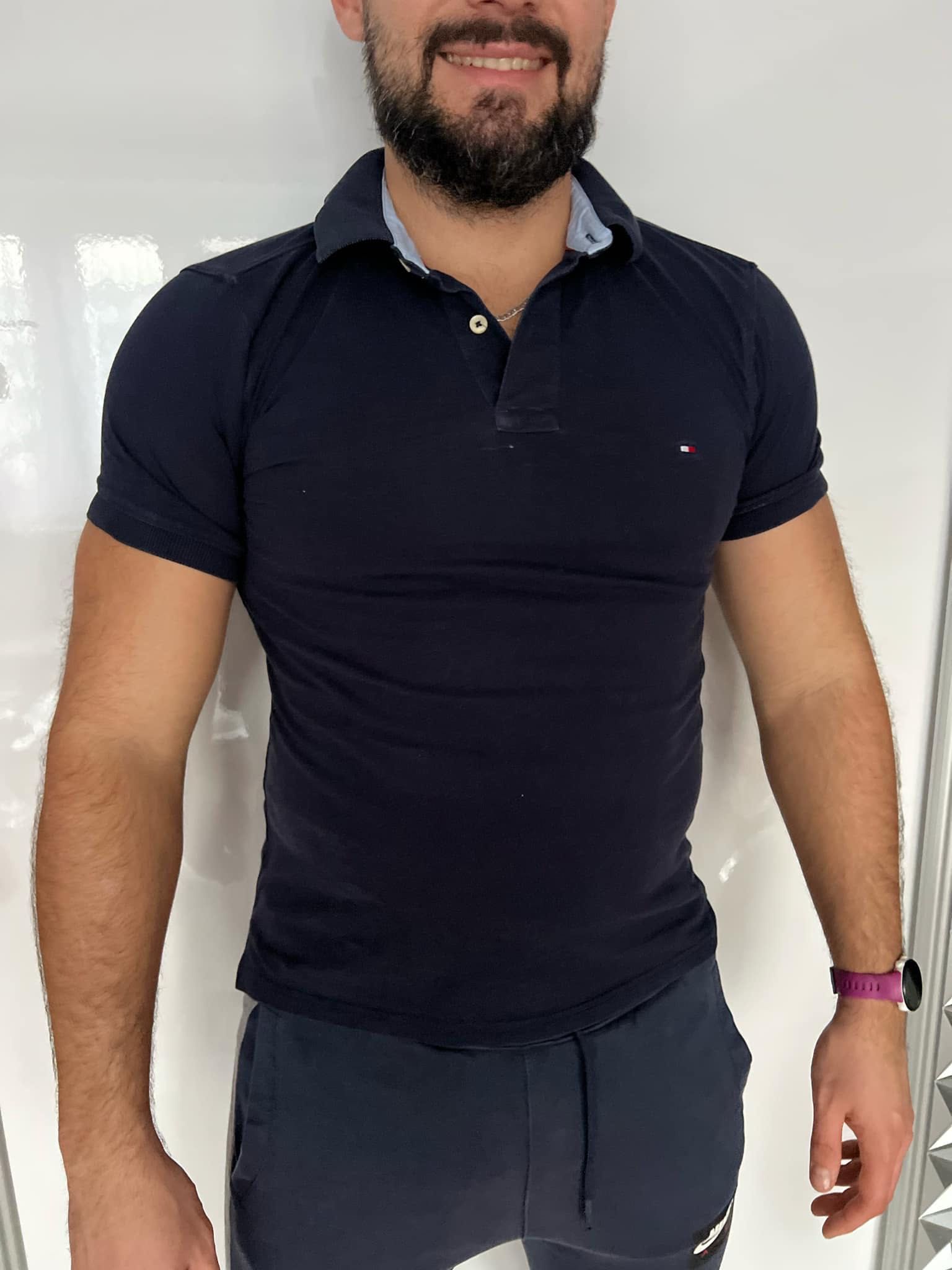 Koszulka męska S polo Tommy Hilfiger oryginalna stan bardzo dobry