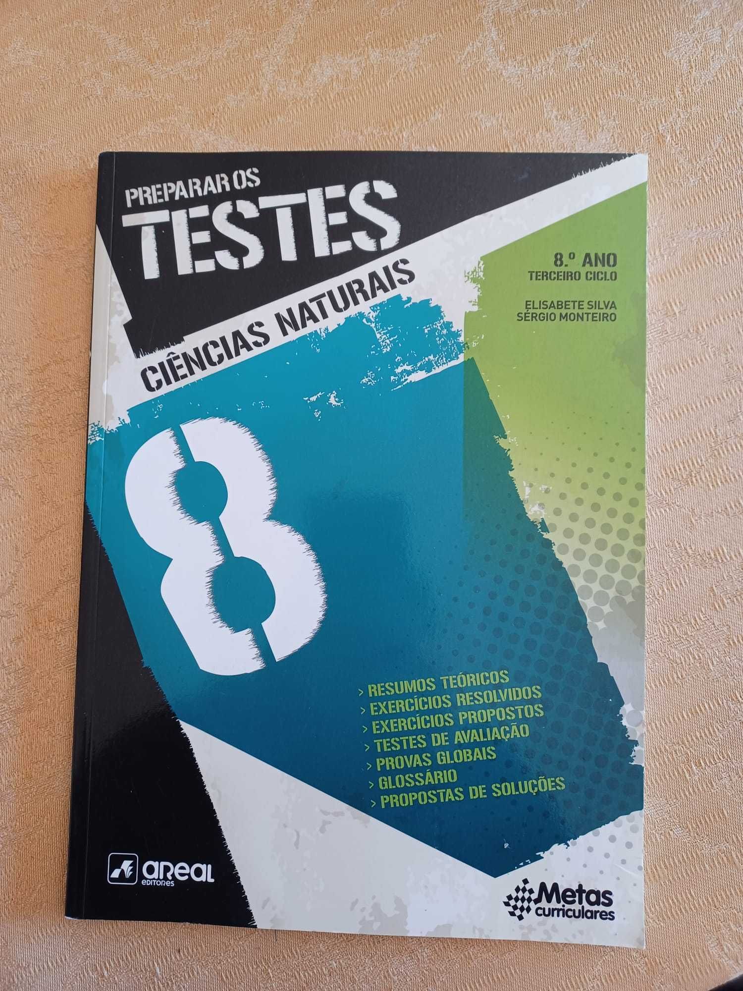 Preparar os Testes - Ciências Naturais 8 - 8.º Ano (NOVO)