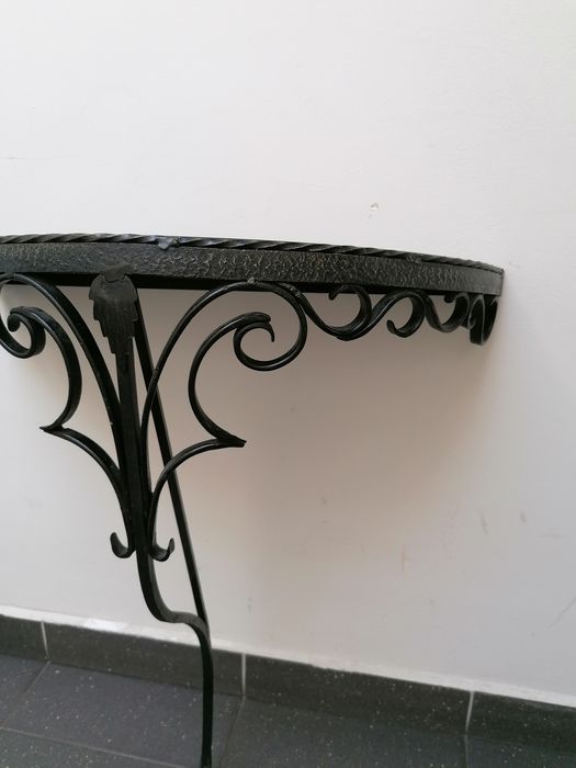 WYSYŁKA. Stolik metaloplastyka, półka, kwietnik