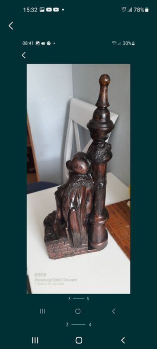 Figurka dziadka ,ciężka