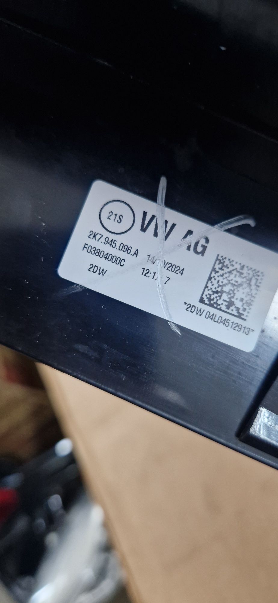 Lampa tyl tylna prawa lewa vw caddy 2k7