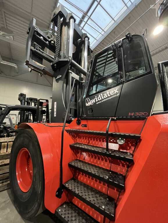 Wózek widłowy Linde H320 udźwig 32000 kg 2013 rok