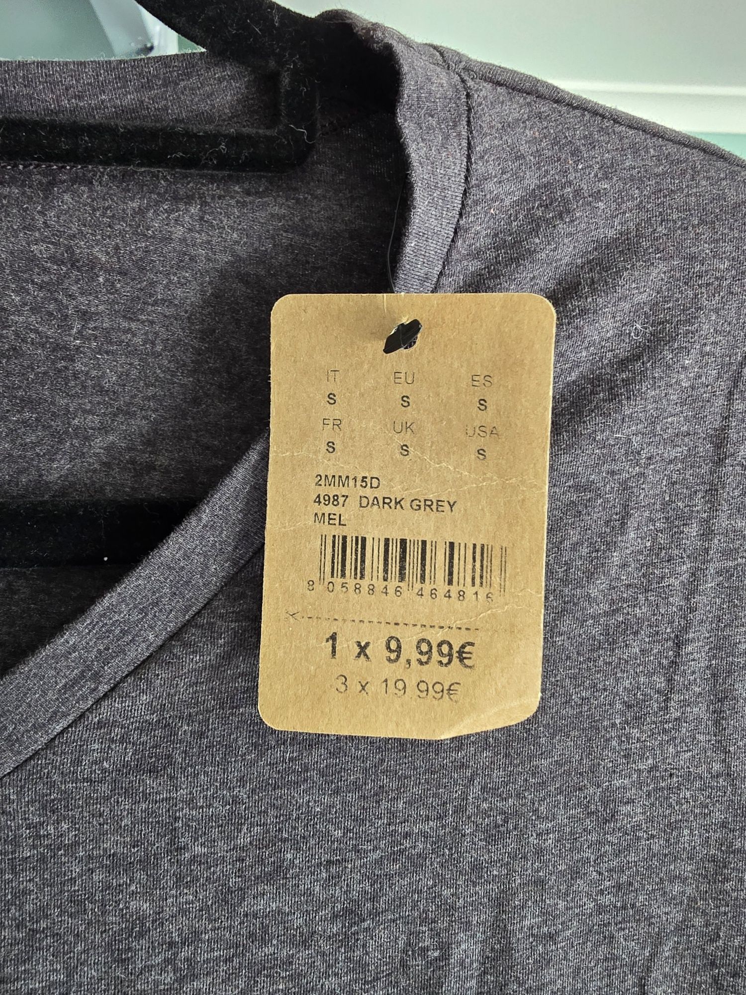 Camisola cinzenta Tezenis