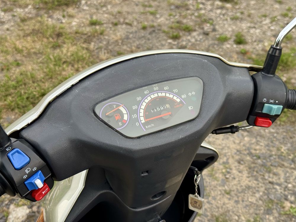 Skuter 2005 4T 50cc | 11 tys. km | STAN IDEALNY | zarejestrowany
