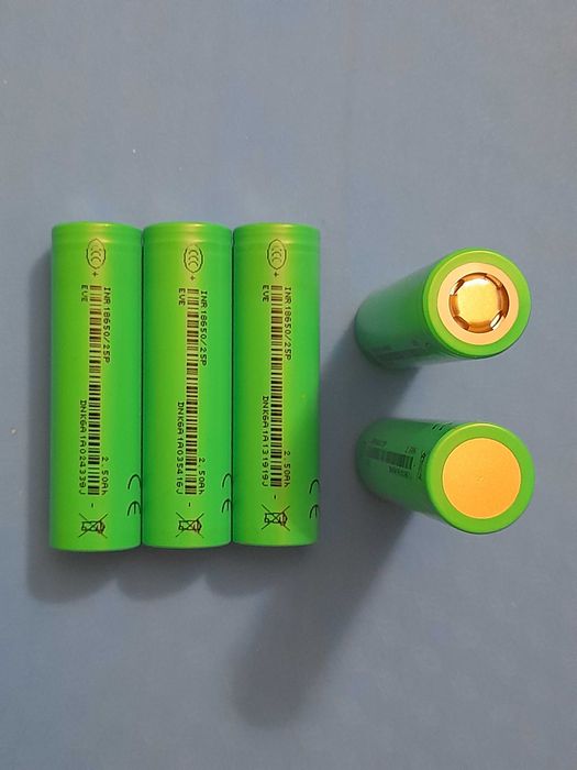 Акумулятор високострумовий 18650 EVE INR18650-25P 2500mAh - 20A